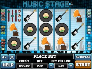 Music Stage игровые автоматы